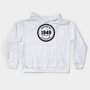 Making history since 1949 badge Kids Hoodie